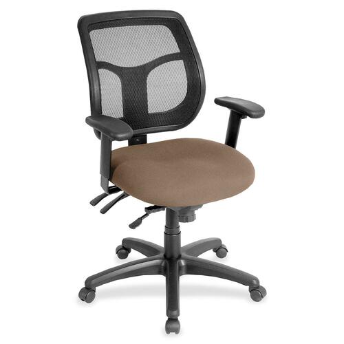 Chair, Task, Fuse Fabric Seat, 26" x 20" x 39-1/2", Malted