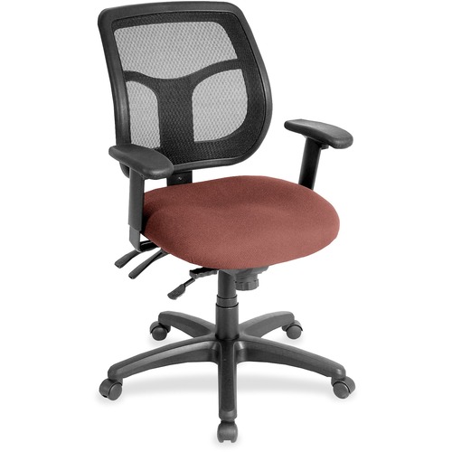 Chair, Task, Dillon Vinyl Seat, 26" x 20" x 39-1/2", Cordovan