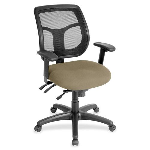 Chair, Task, Fabric Seat, 26" x 20" x 39-1/2", Latte