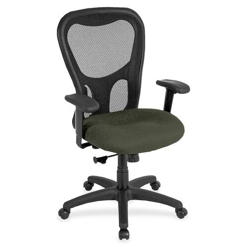 Chair, High Back, Synchro, Fabric Seat, 26"x24"x44-1/2", Ogn