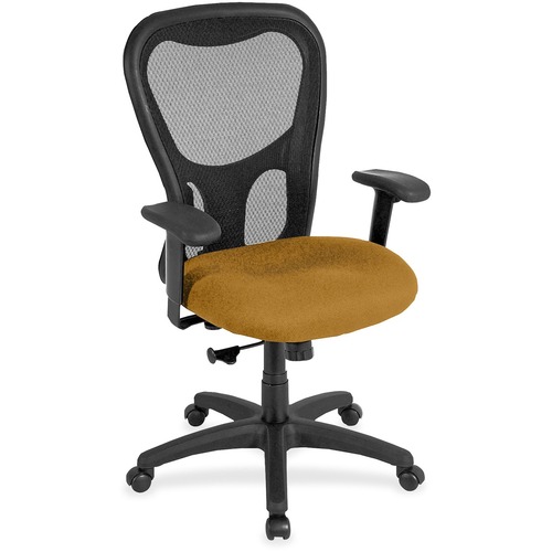 Chair, High Back, Synchro, Fabric Seat, 26"x24"x44-1/2", Btrsctch