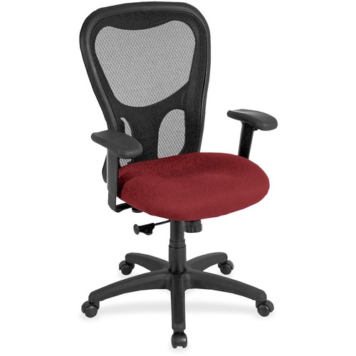 Chair, High Back, Synchro, Fabric Seat, 26" x 24" x 44-1/2", Matador
