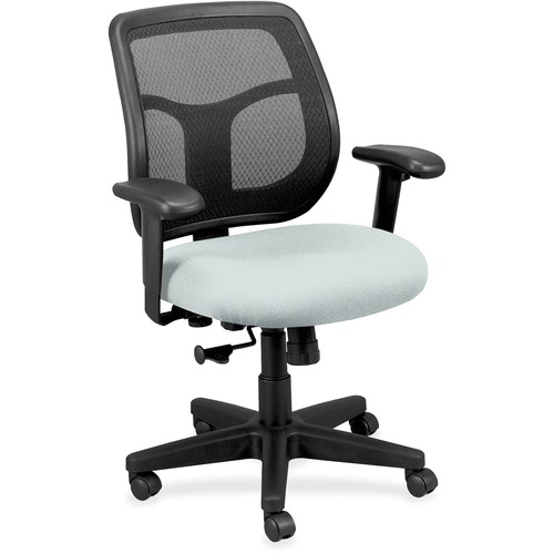 Chair, Mid Back, Castillo Vinyl Seat, 26" x 19-3/10" x 38-1/2", Breezy