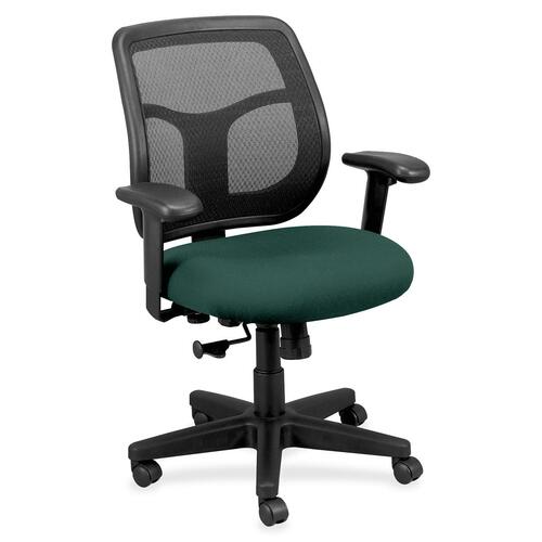 Chair, Mid Back, Fabric Seat, 26"x19-3/10"x38-1/2", Chive