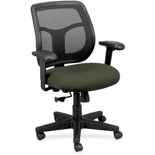 Chair, Mid Back, Fabric Seat, 26" x 19-3/10" x 38-1/2", Ogn