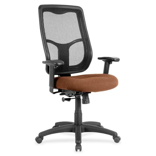 Chair, Ratchet Back, Fabric Seat, 26" x 20" x 46", Nutmeg