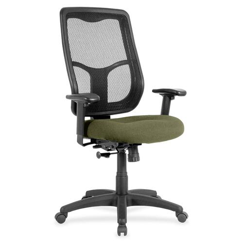 Chair, Ratchet Back, Fabric Seat, 26" x 20" x 46", Leaf