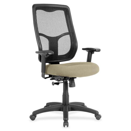 Chair, Ratchet Back, Fabric Seat, 26" x 20" x 46", Pumice