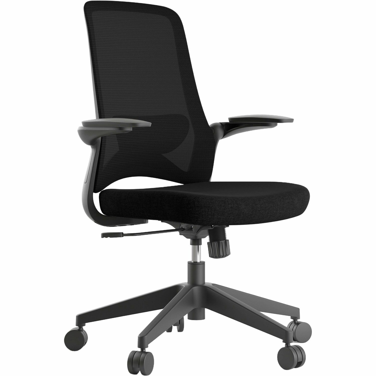 Chair, Swivel, Mesh, Flip Arms
