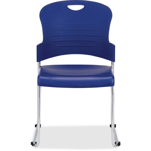 Chair, Stack, With Handle, Round Back, 18" x 22-1/2" x 33-1/2", BE 4/CT