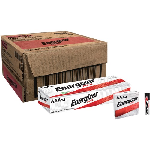Battery, Black, Max AAA, Energizer, 4/PK 36/CT