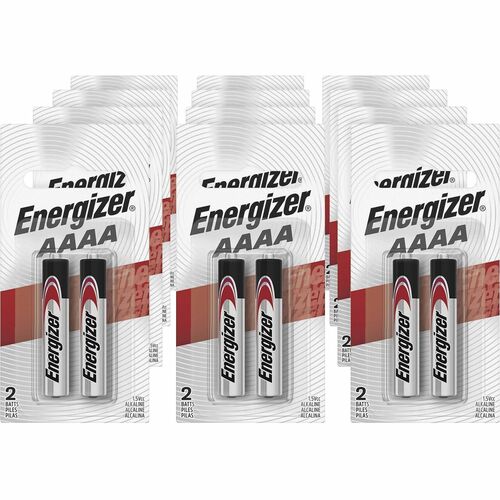 Battery, Alkaline, AAAA Cell, 2/PK 12/CT