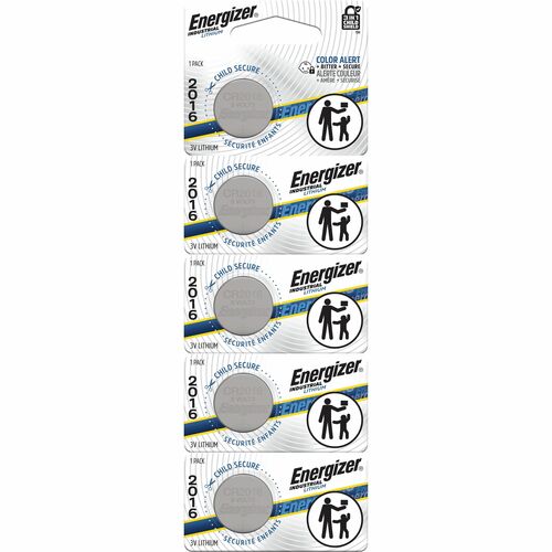 Battery, Lithium, Industrial, 2016, TR Strip 5/PK