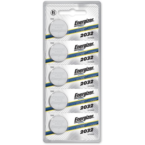 Batteries, Lithium, Industrial, 2032, Silver 20/BX