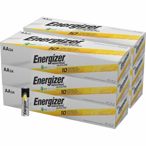 Battery, Alkaline, Industrial, AA, 24/PK 6/CT