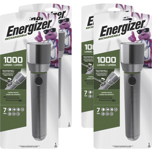 Light, Metal, Rechargeable 4/CT