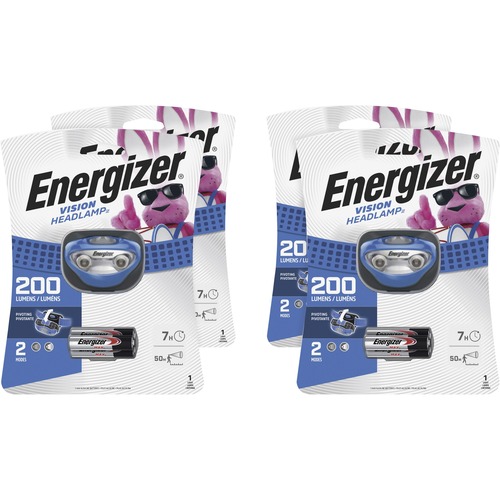 Headlamp, LED, 200 Lumens 4/CT