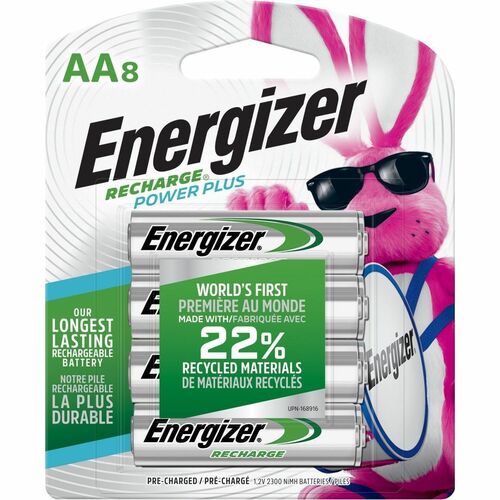 Battery, NiMH, AA, 4/PK 8/PK