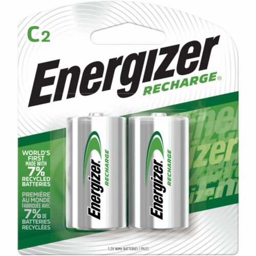 NiMH Rechargeable Batteries, Size C, MI 24/CT