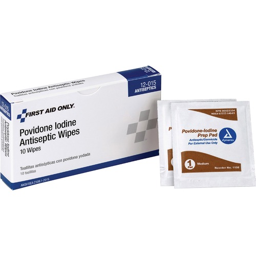 Wipes, Iodine, PVP 10/BX