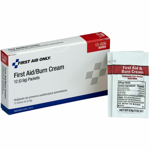 Cream, Burn, .1 Gram 12/BX