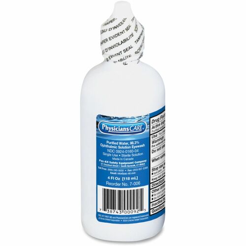 Eyewash, Sterile, 4 Oz