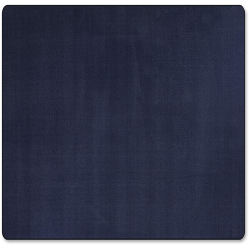 Rug, Square, Solid Color, 6'x6', Navy