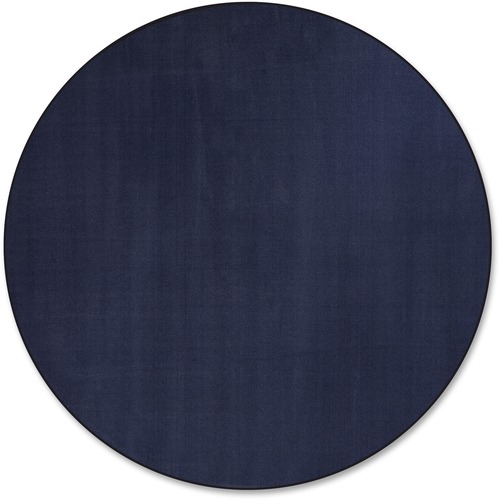 Rug, Solid Color, 6' Round, Navy