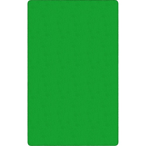 Rug, Rectangle, Solid Color, 7'6" x 12", Lime Green