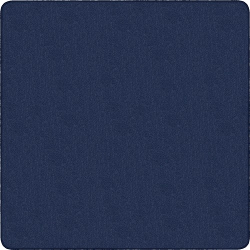 Rug, Square, Solid Color, 12' x 12', Navy