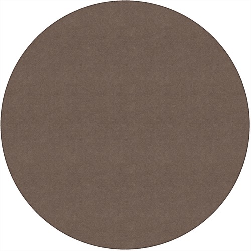 Rug, Solid Color, 6' Round, Almond