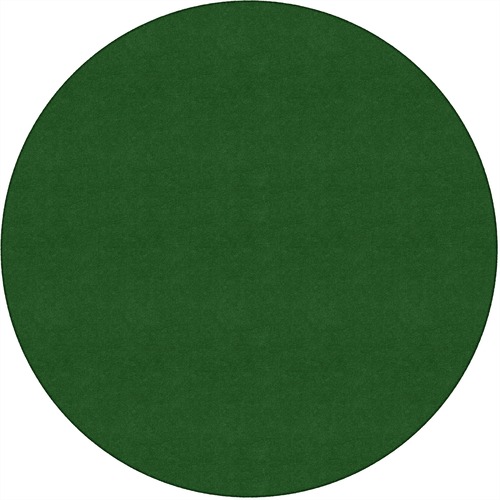 Rug, Solid Color, 6' Round, Clover