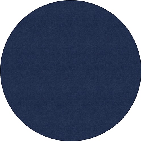 Rug, Solid Color, 6' Round, Navy