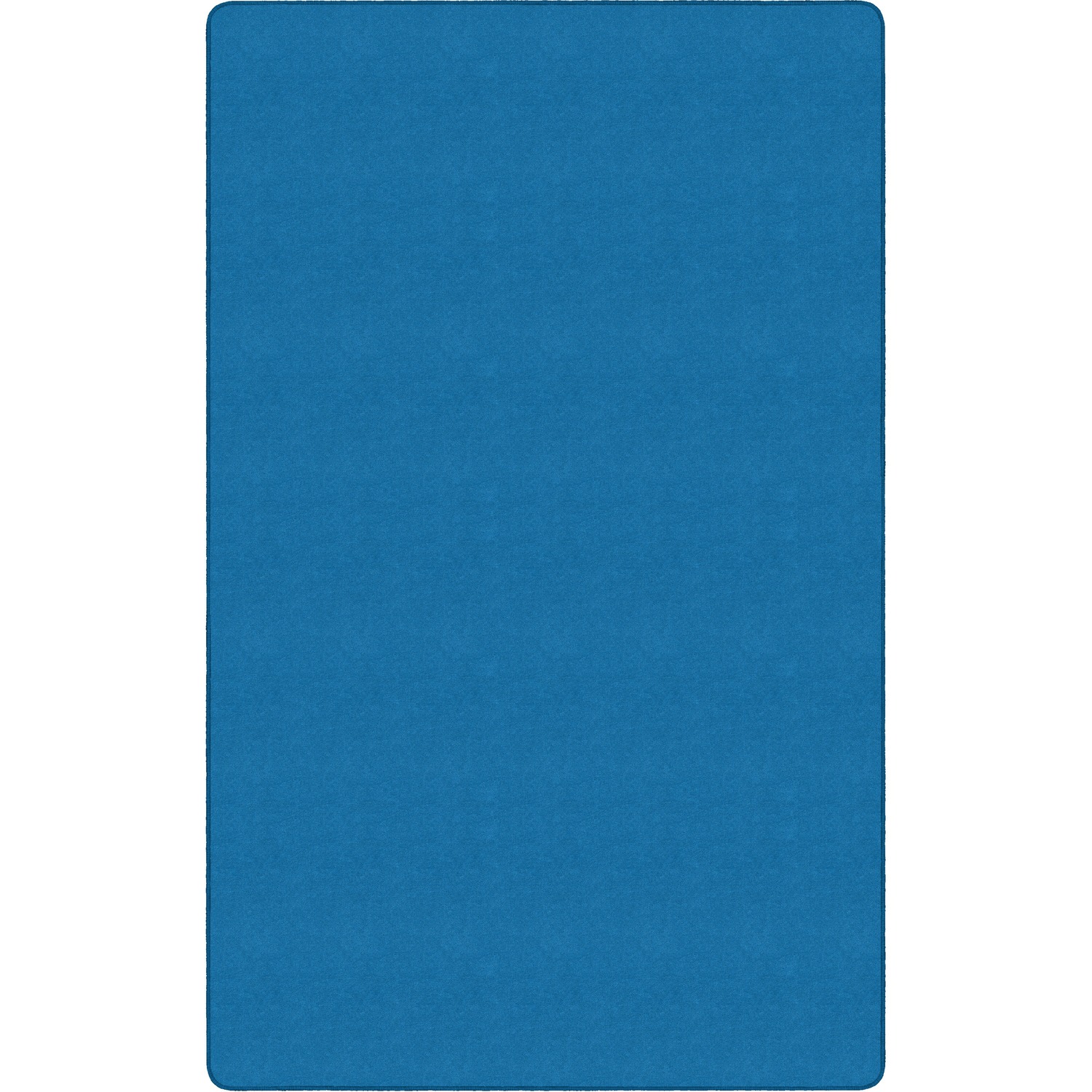 Rug, Rectangle, Solid Color, 7'6"x12', Blue Bird