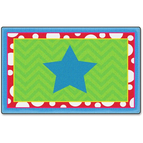 Coordinating Silly Mat, 3' x 2', Multi