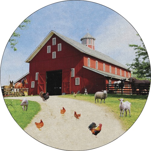 Rug, Barn Animals