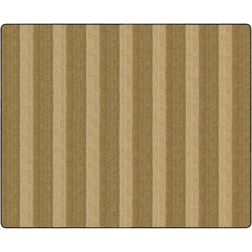 Rug, Stripes, Basketweave, Rectangle, 10'6" x 13'2", Neutral