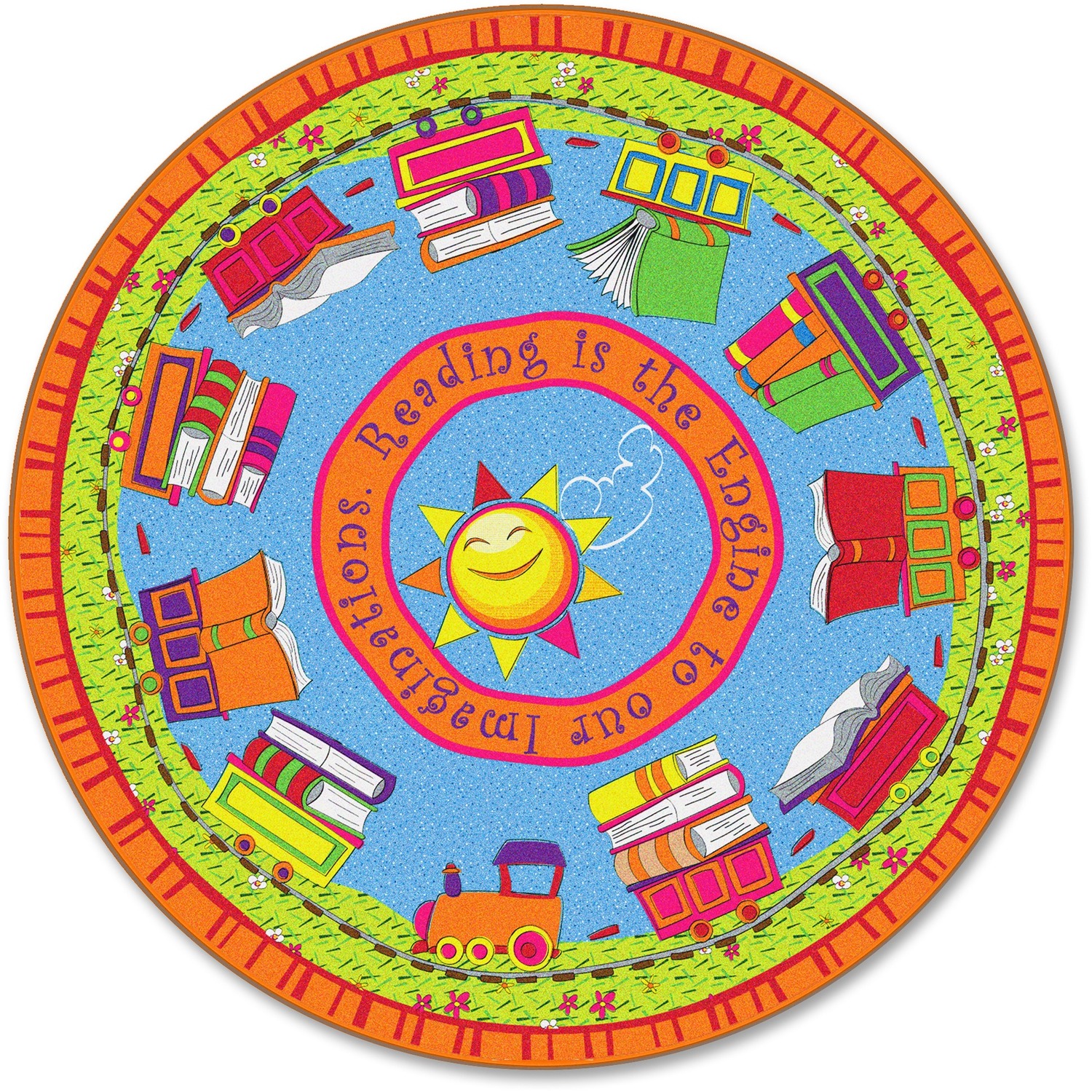 Rug, Reading Engine, 6'