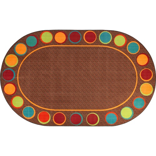 Rug, Sitspots, 7'6" X 12', Oval