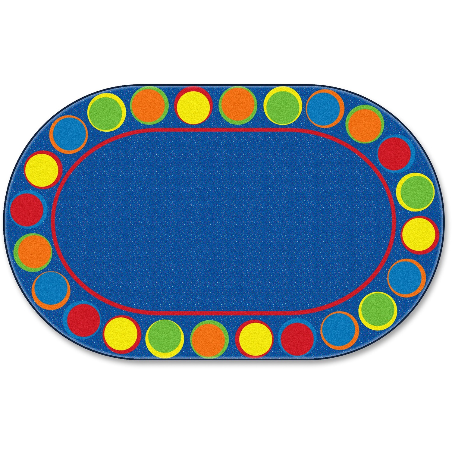 Rug, Sitspots, 6' x 8'4", Oval