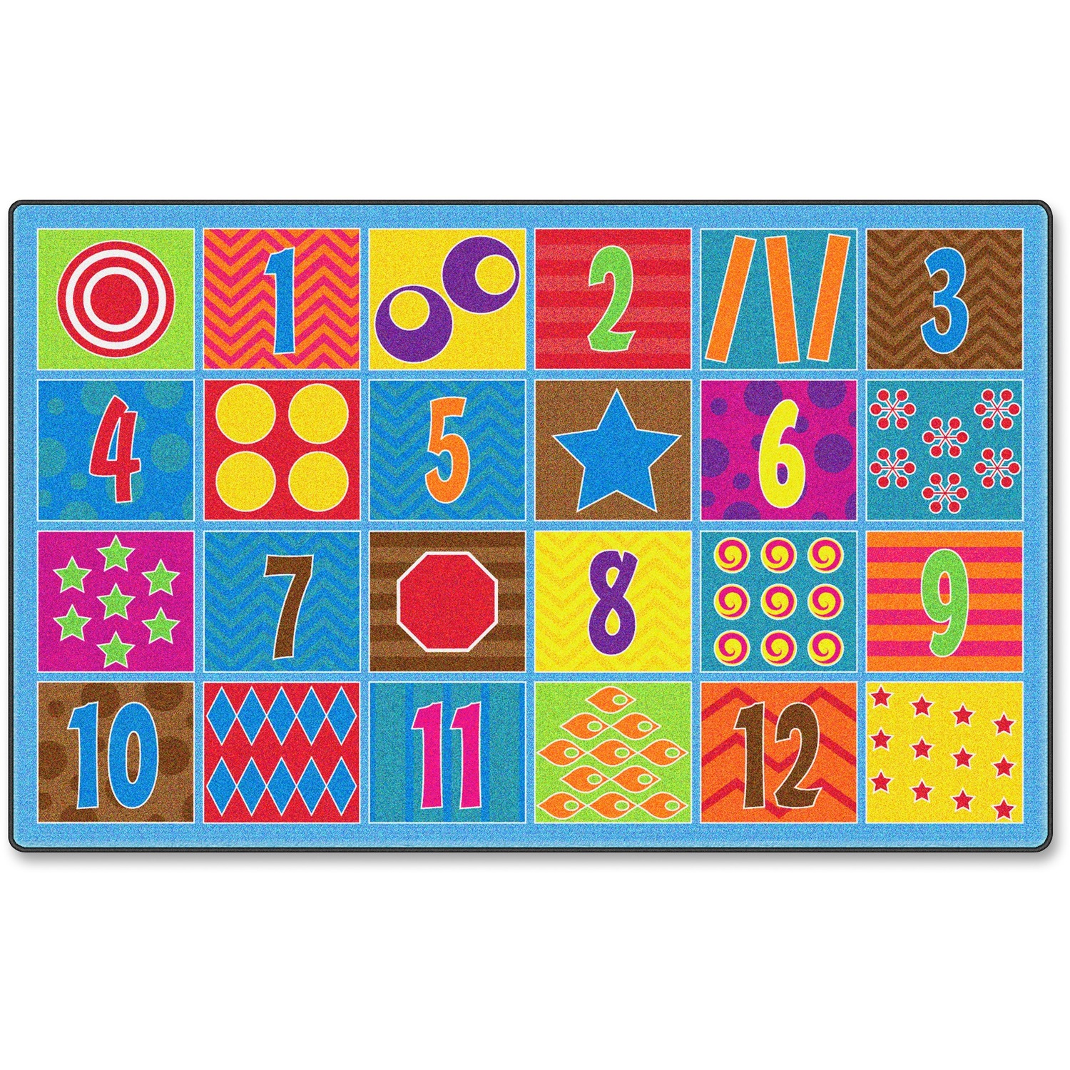 Rug, Counting Fun, 7'6" x 12'