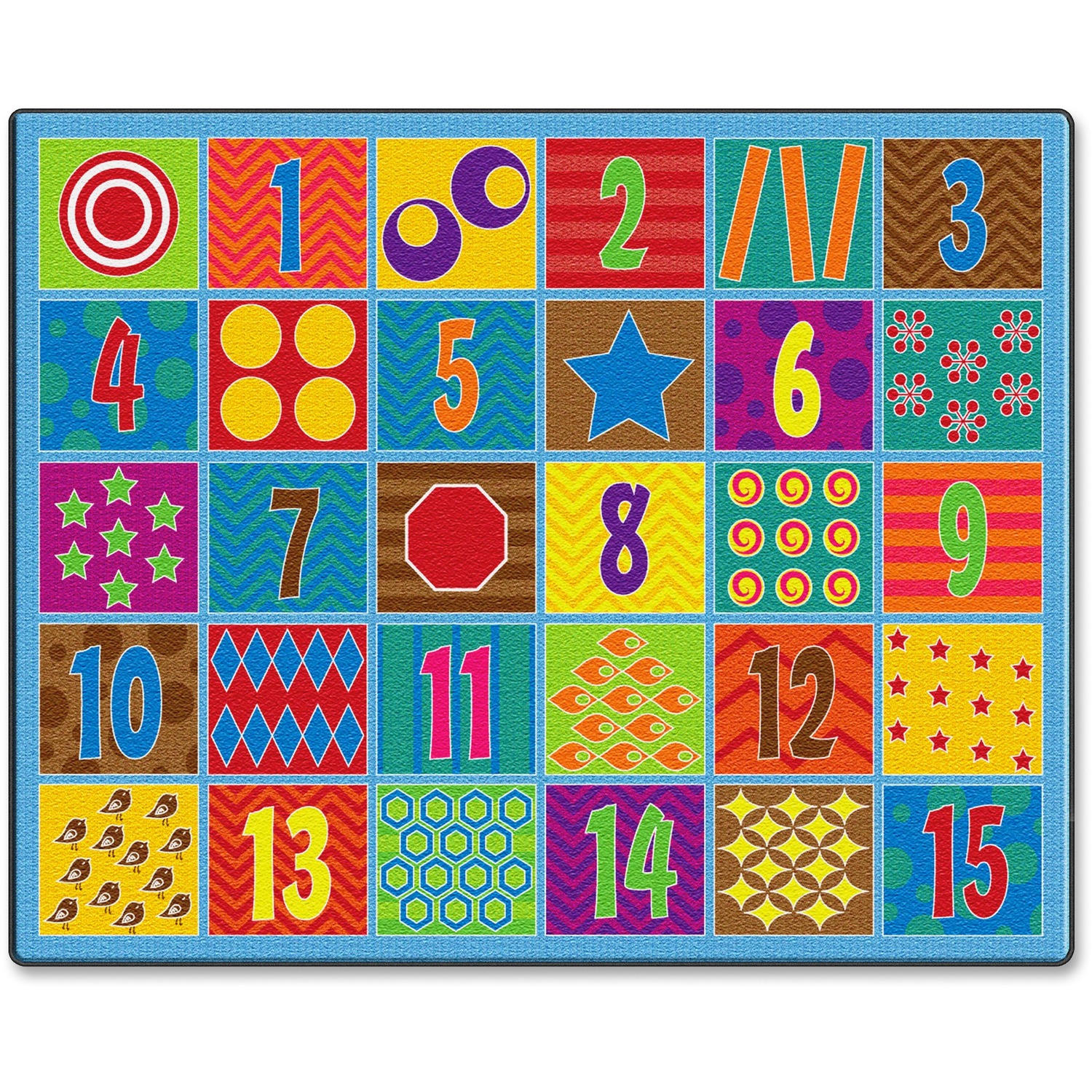 Rug, Counting Fun, 10'9" x 13'2"