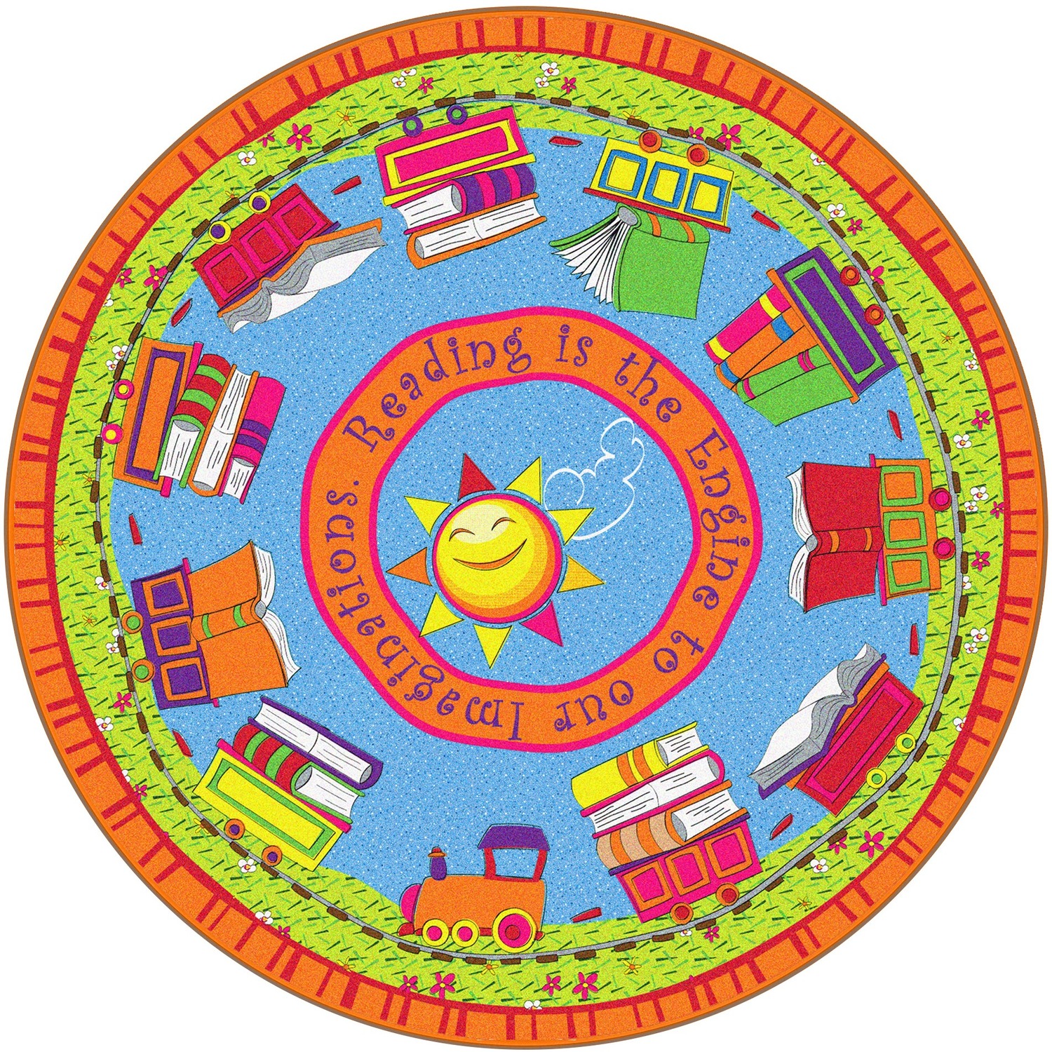 Rug, Reading Engine, 12'