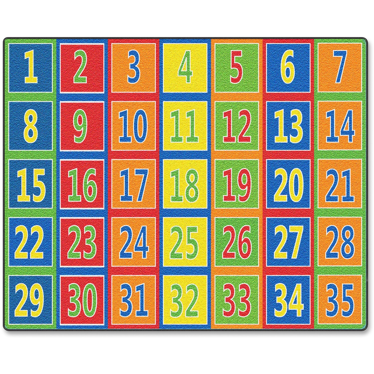Rug, Number Rows, 10'9" x 13'2"