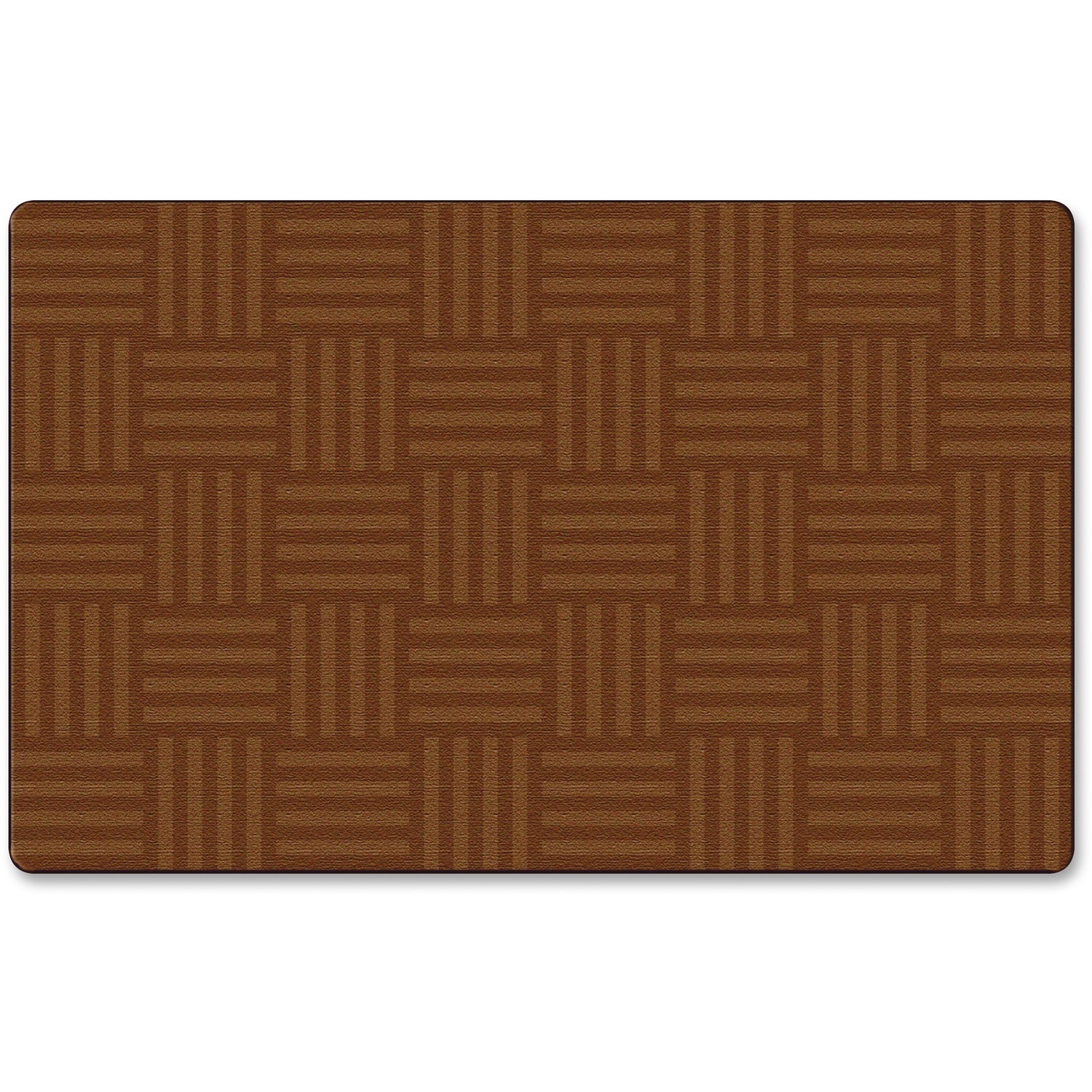 Rug, Hashtag, 7'6" x 12', Chocolate