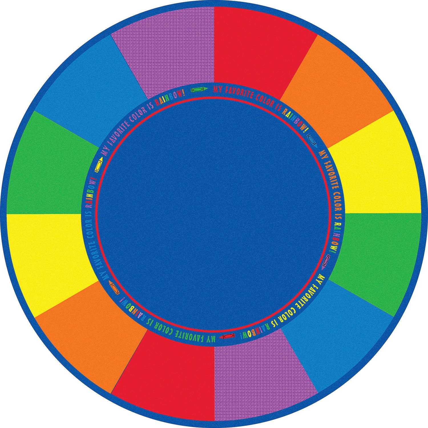 Rug, Favorite Color, 6' Round