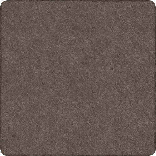 Rug, Square, Solid Color, Stain Resistant, 12'x12', Wheat