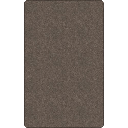 Rug, Rectangle, Solid Color, Stain Resistant, 12'x18', Wheat