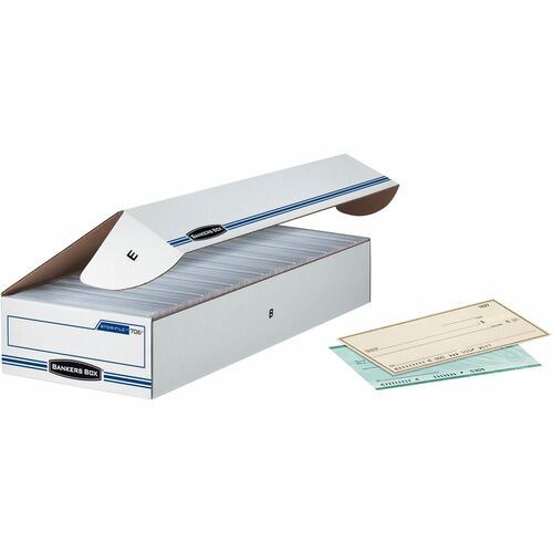 Box, Storage File, Check, 9x24x4 12/CT