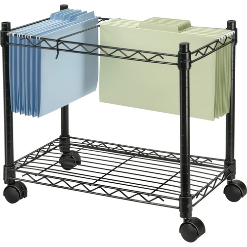 Cart, Filing, Roll, Black